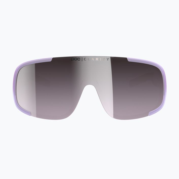 Kerékpáros szemüveg POC Aspire purple quartz translucent/clarity road silver 2