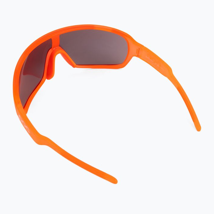 Kerékpáros szemüveg POC Do Blade fluorescent orange translucent/clarity road gold 2