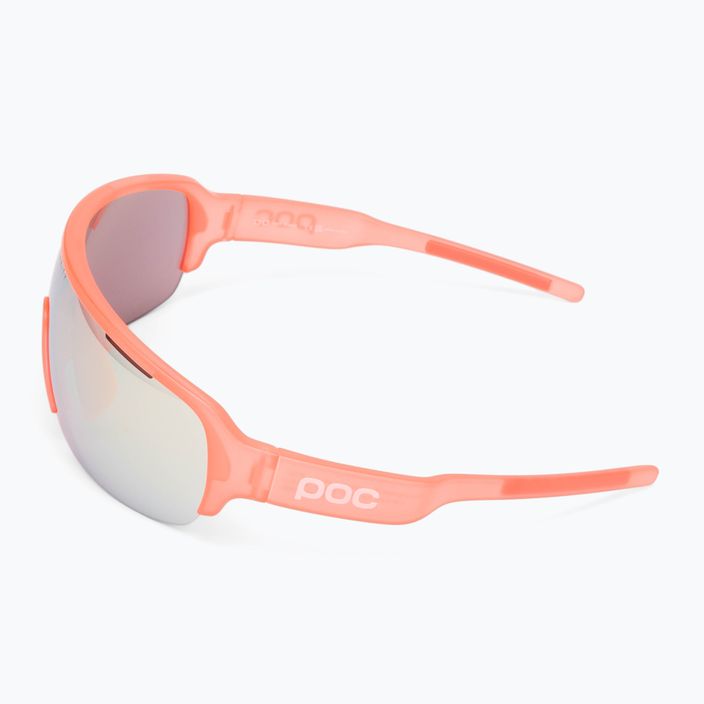 POC Do Half Blade fluoreszkáló narancssárga áttetsző kerékpáros szemüveg 4