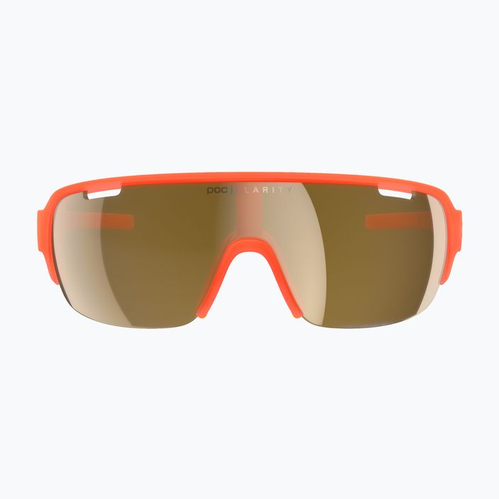 POC Do Half Blade fluoreszkáló narancssárga áttetsző kerékpáros szemüveg 6