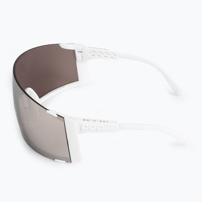 Kerékpáros szemüveg POC Propel hydrogen white/clarity road silver 5