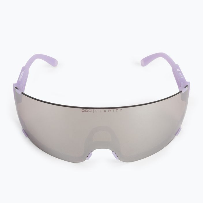 Kerékpáros szemüveg POC Propel purple quartz translucent/clarity road silver 4