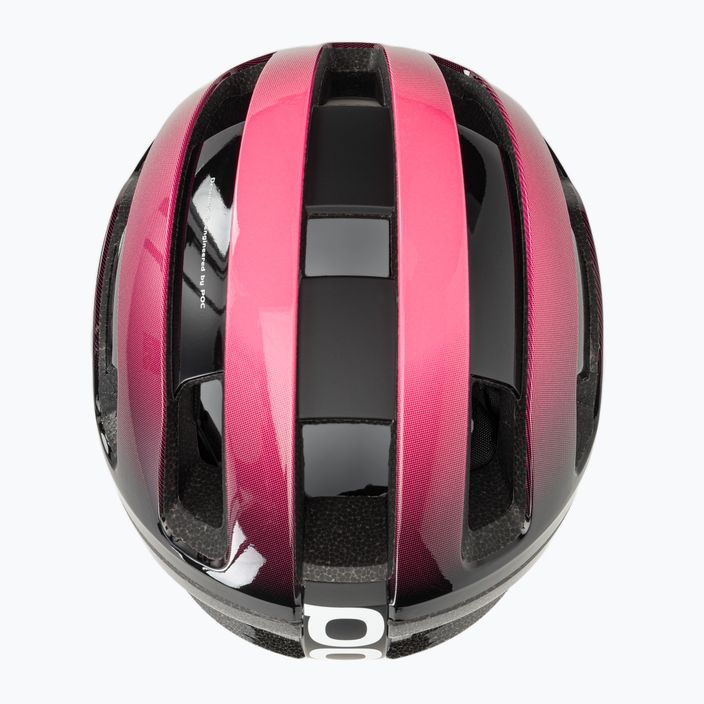 Kerékpáros sisak POC Omne Lite fluorescent pink/uranium black 6