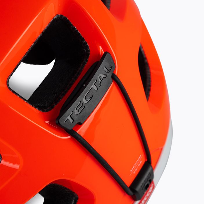 Kerékpáros sisak POC Tectal Race MIPS NFC hydrogen white/fluorescent orange avip 7