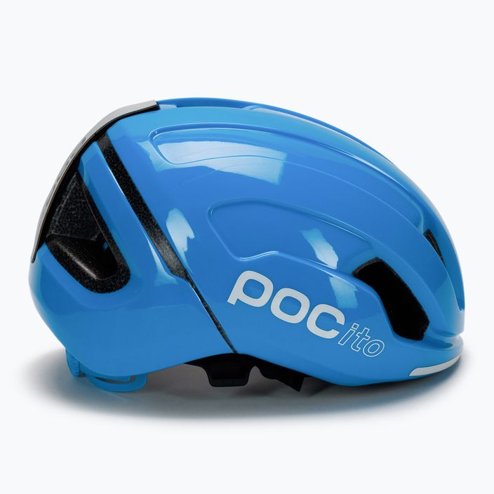 Gyermek kerékpáros sisak POC POCito Omne MIPS fluorescent blue 3