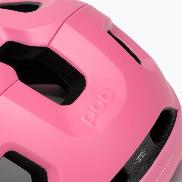 Kerékpáros sisak POC Axion actinium pink matt 7