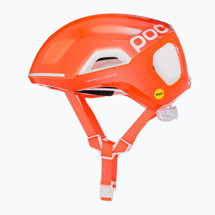POC Ventral Tempus MIPS fluoreszkáló narancssárga avip kerékpáros sisak 5