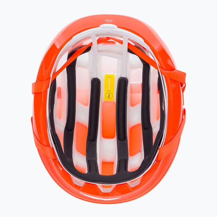 POC Ventral Tempus MIPS fluoreszkáló narancssárga avip kerékpáros sisak 6