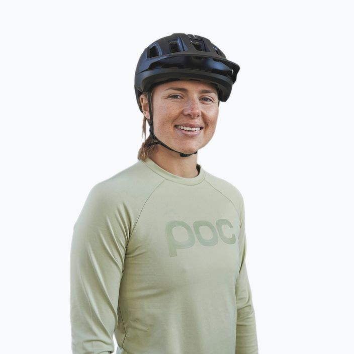 Női kerékpáros hosszú ujjú POC Reform Enduro Jersey prehnite green 2