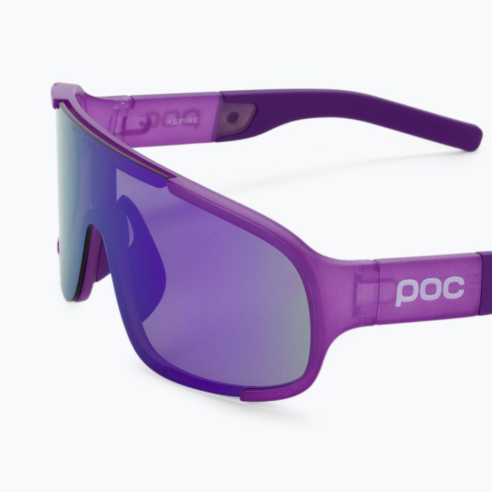 Kerékpáros szemüveg POC Aspire sapphire purple translucent/clarity define violet 5