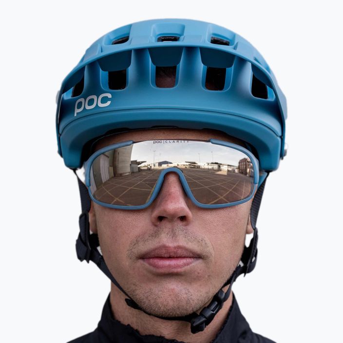 Kerékpáros szemüveg POC Crave opal blue translucent/clarity trail silver 6