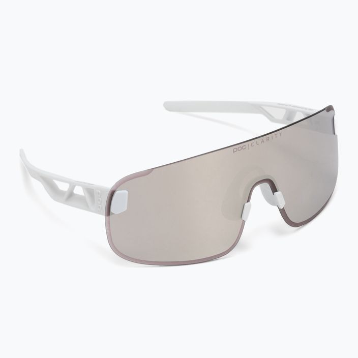 Kerékpáros szemüveg POC Elicit hydrogen white/clarity road silver 2