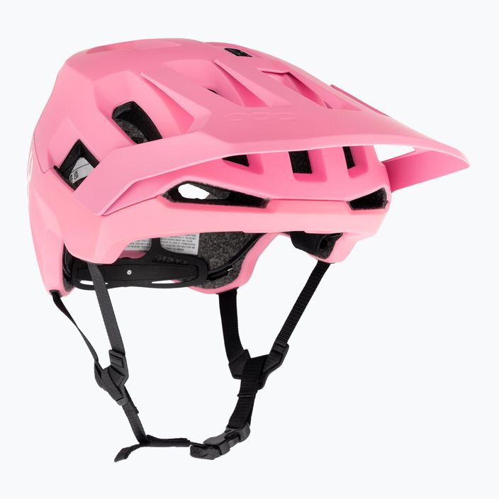 Kerékpáros sisak POC Kortal actinium rózsaszín matt