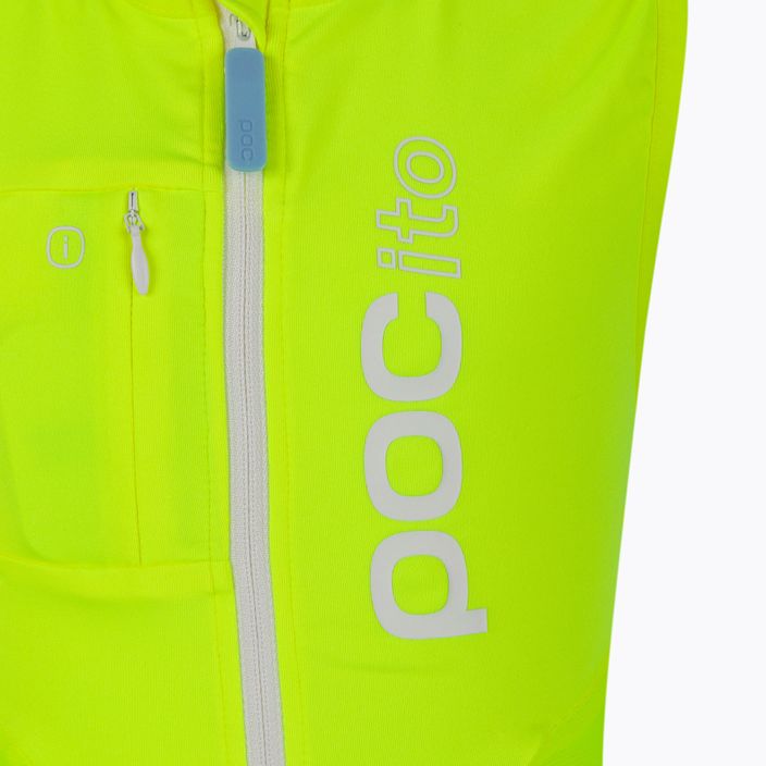 Gyermekbiztonsági mellény POC POCito VPD Air Vest fluorescent yellow/green 3