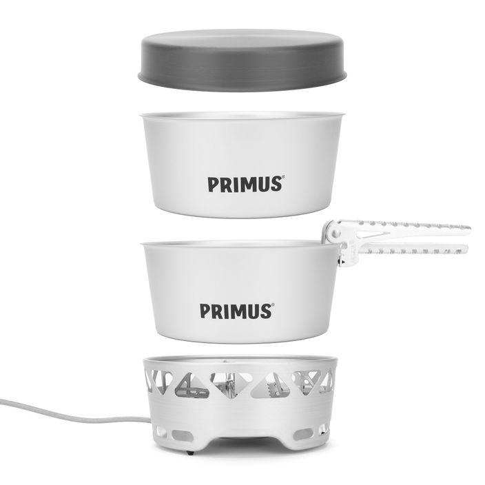 Primus Essential Stove ezüst utazó tűzhely edényekkel P351030