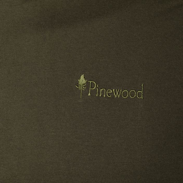 Férfi Pinewood 2-Pack póló 2 db zöld 4