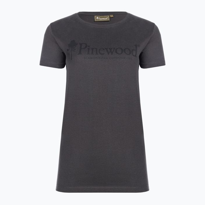 Pinewood Outdoor Life női póló sötét antracit