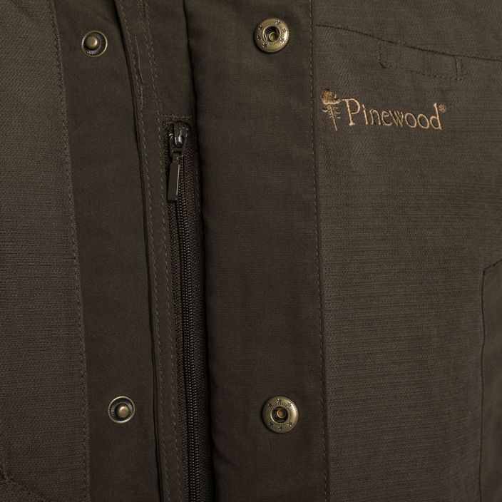 Pinewood férfi softshell dzseki Smaland világos szarvasbőr barna 3