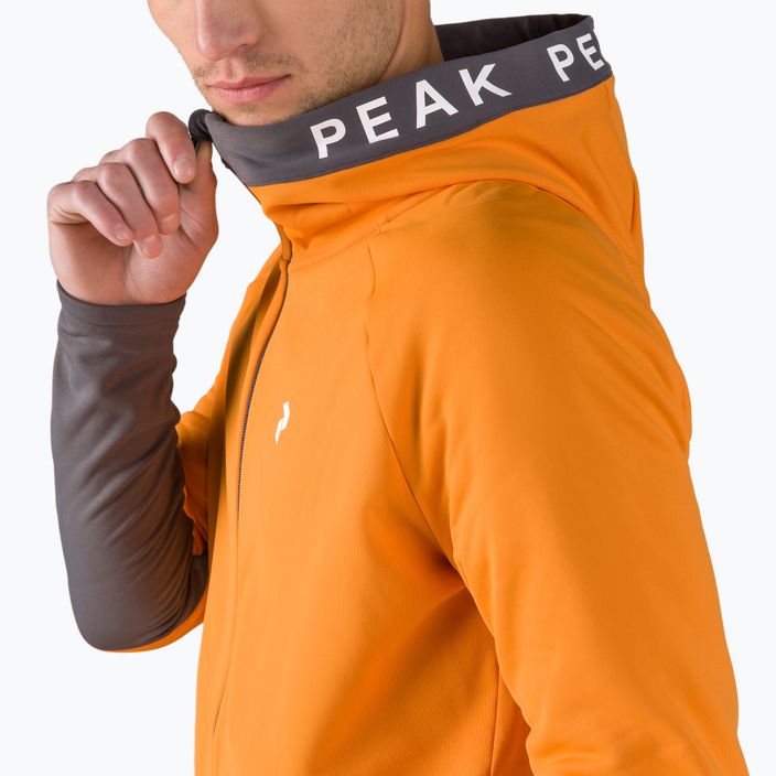 Férfi trekking dzseki Peak Performance Rider narancssárga G77244100 4