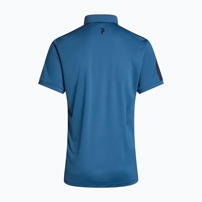 Férfi Peak Performance Player póló póló kék G77171140 3