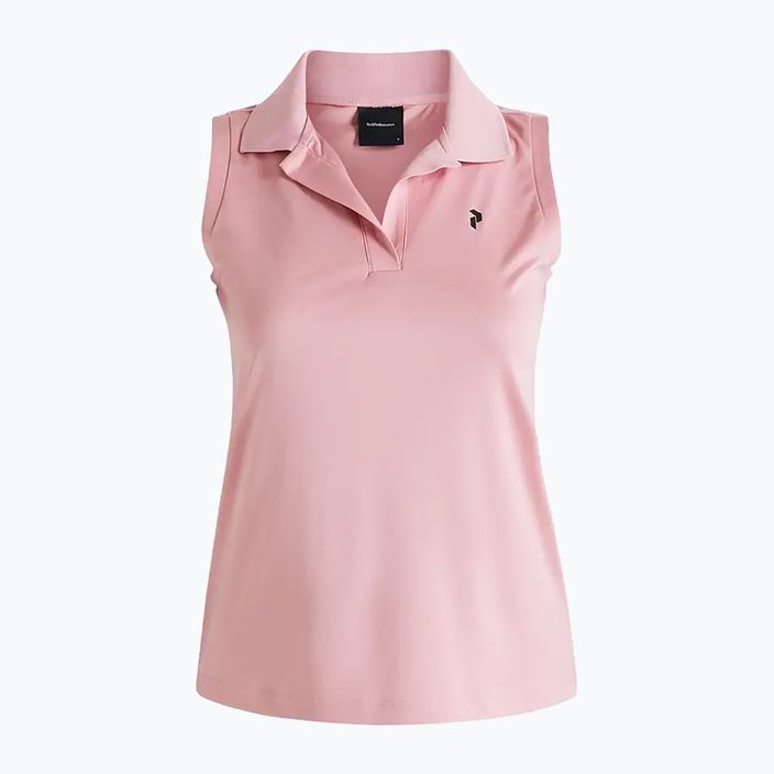 Női golf póló Peak Performance Illusion rózsaszín G7755303030