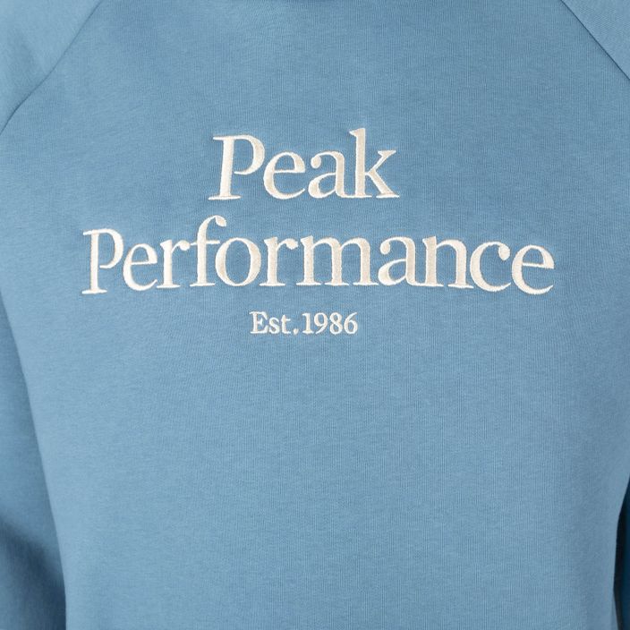 Férfi Peak Performance Original Hood trekking pulóver kék G77756260 3