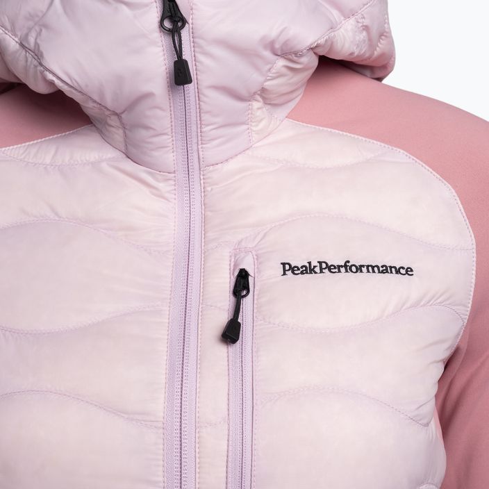 Női Peak Performance Helium Down hibrid kapucnis dzseki rózsaszín G77848130 3