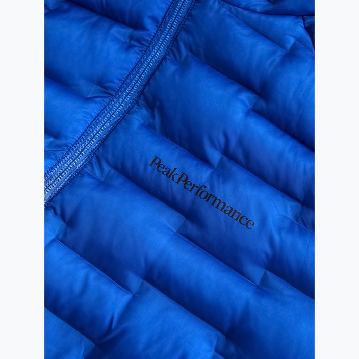 Férfi Peak Performance Argon Light Hood Hood pehelypaplan kabát kék G77868090 4