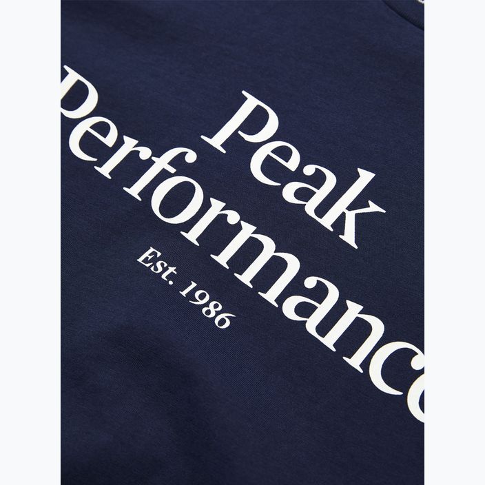 Férfi póló Peak Performance Original Tee blue shadow 4