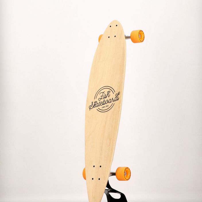 Fish Skateboards Vanlife longboard bézs LONG-VANL-SIL-ORA 11