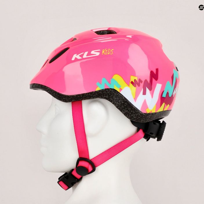 Kellys gyermek biciklis sisak rózsaszín ZIGZAG 022 10