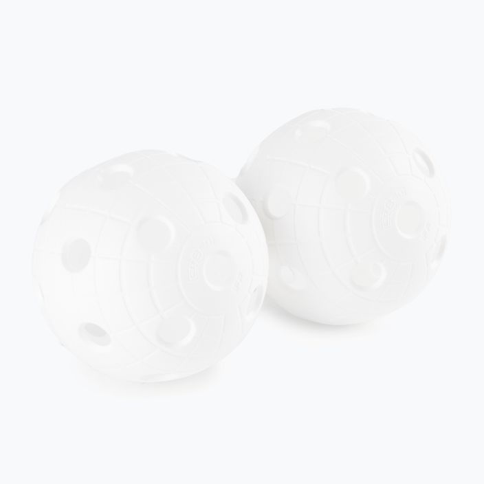 UNIHOC Crater floorball labdák (2 db) fehér 04887