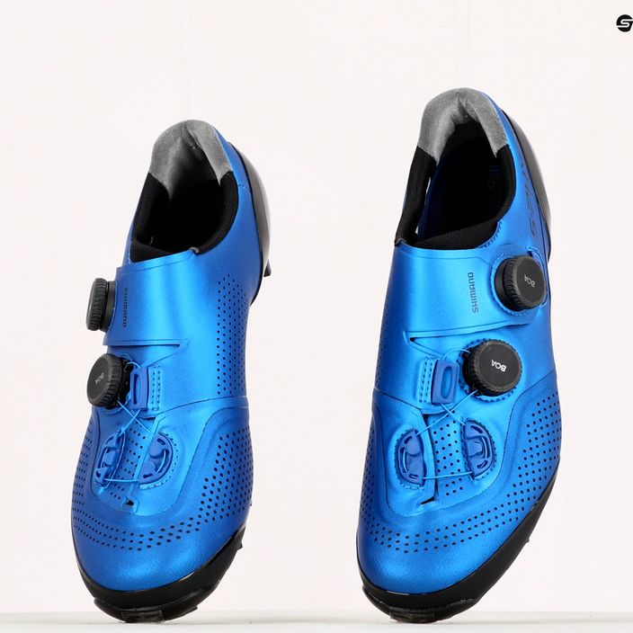 Shimano férfi kerékpáros cipő SH-XC902 kék ESHXC902MCB01S43000 11
