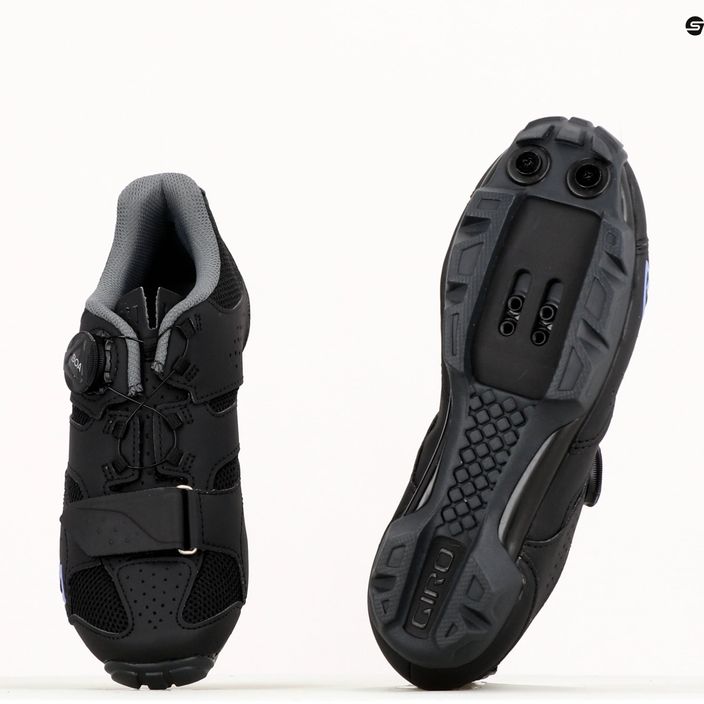 Női kerékpáros cipő Giro Cylinder II fekete GR-7126252 12