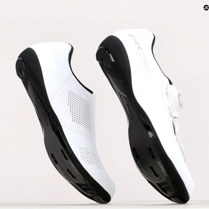 Shimano női kerékpáros cipő RC502 Fehér ESHRC502WCW01W37000 11