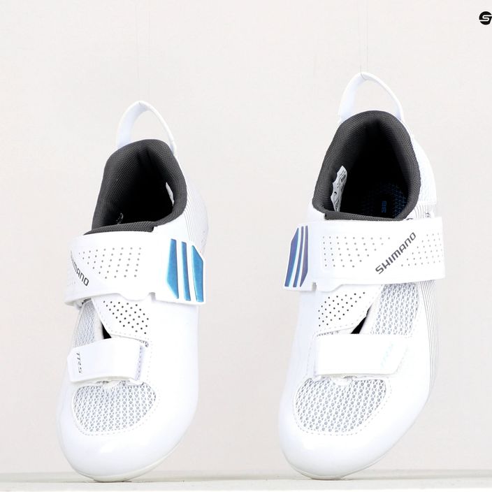Női országúti cipők Shimano TR501 Fehér ESHTR501WCW01W37000 9