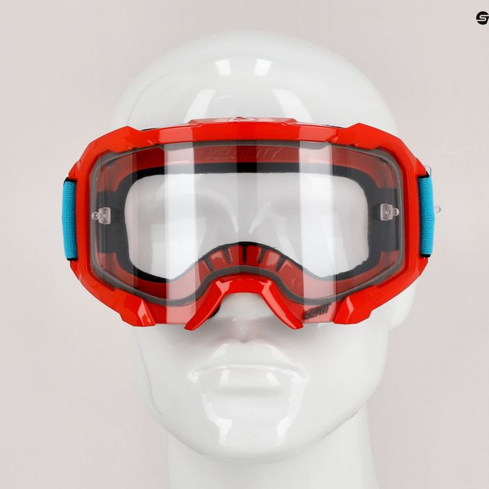 Leatt Velocity 4.5 kerékpáros szemüveg piros 8022010510 9