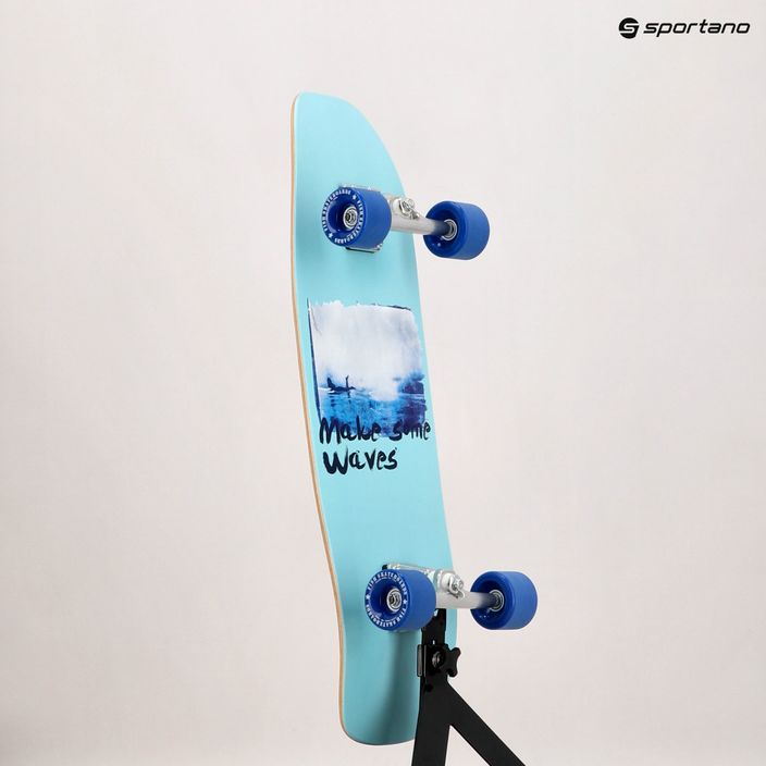 Surfskate gördeszka Fish Skateboards kék SURF-BLU-SIL-NAV 9