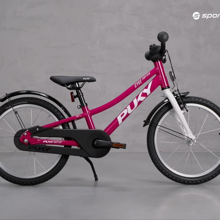 PUKY Cyke 18 gyermek kerékpár rózsaszín és fehér 4404 9