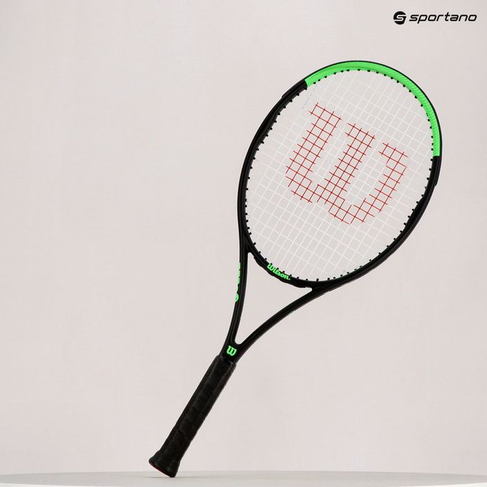 Wilson Blade Feel 103 teniszütő fekete-zöld WR083310U 14