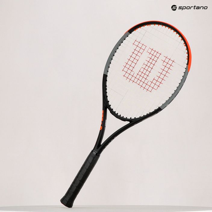Wilson Burn 100 V4.0 teniszütő fekete és narancssárga WR044710U 14