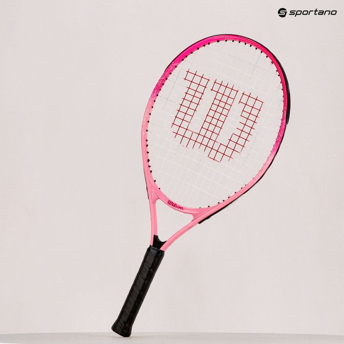 Gyermek teniszütő Wilson Burn Pink Half CVR 23 rózsaszín WR052510H+ 8