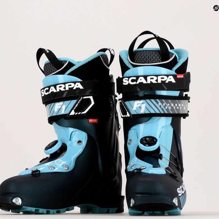 Snowboard bakancs SCARPA F1 kék 12173-502/1 10