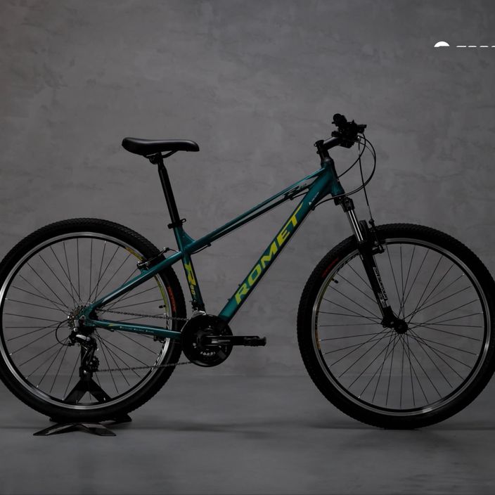 Romet Rambler R9.0 hegyi kerékpár kék és fehér 14