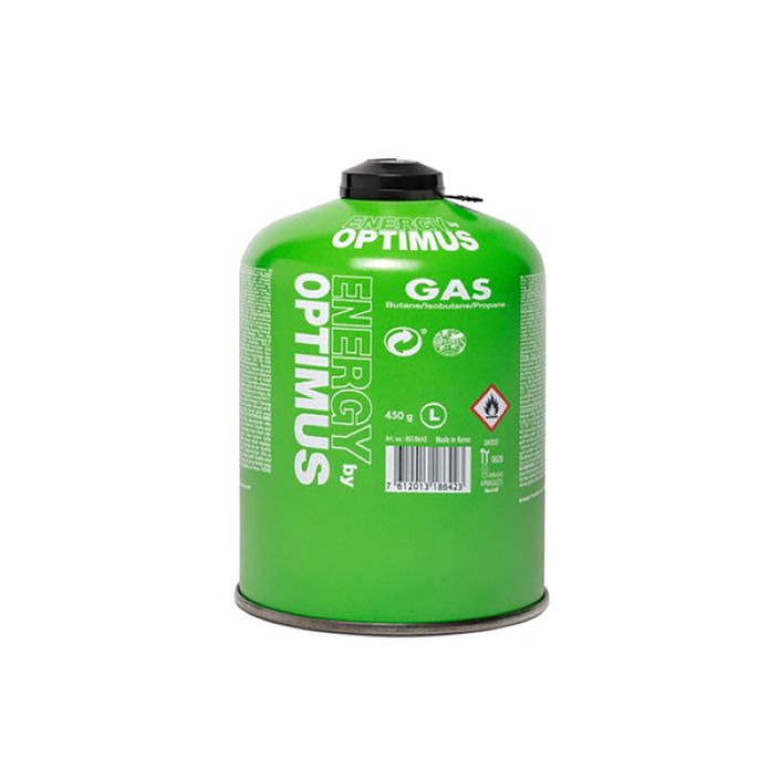 Optimus Gas túrázó kartus 450g zöld 8018642 2