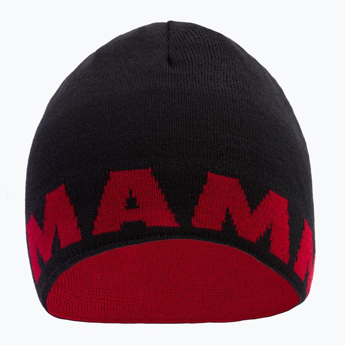 Mammut Logo téli sapka fekete-piros 1191-04891-0001-1 2