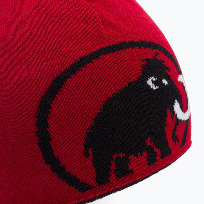 Mammut Logo téli sapka fekete-piros 1191-04891-0001-1 6