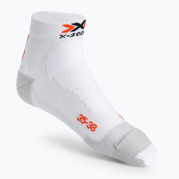 X-Socks Run Discovery fehér-szürke trekking zokni RS18S19U-W008