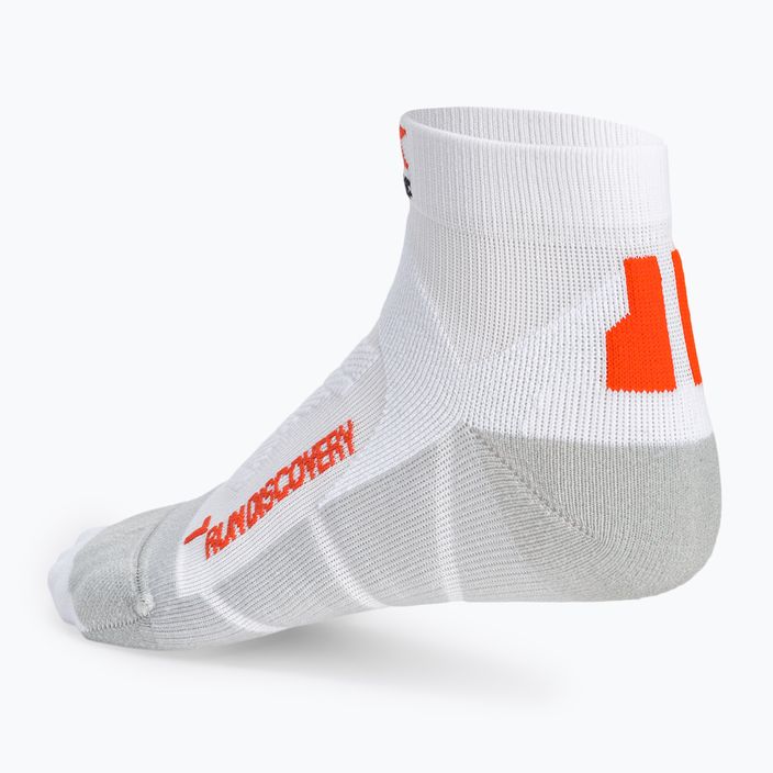 X-Socks Run Discovery fehér-szürke trekking zokni RS18S19U-W008 2