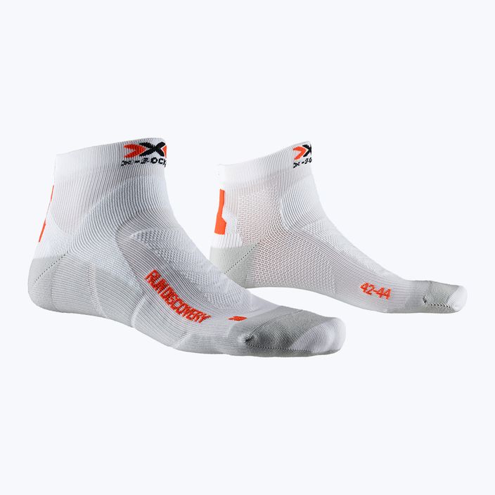 X-Socks Run Discovery fehér-szürke trekking zokni RS18S19U-W008 4